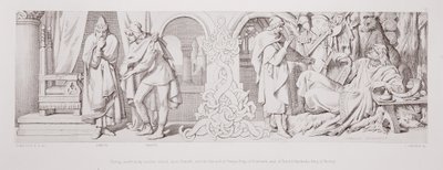 Tostig, der einen weiteren Angriff auf Harold plant, bittet um die Hilfe von Sweyn, König von Dänemark, und von Harald Hardrada, König von Norwegen, aus 
